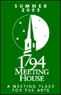 1794 Meetinghouse Aspire To The Arts Series