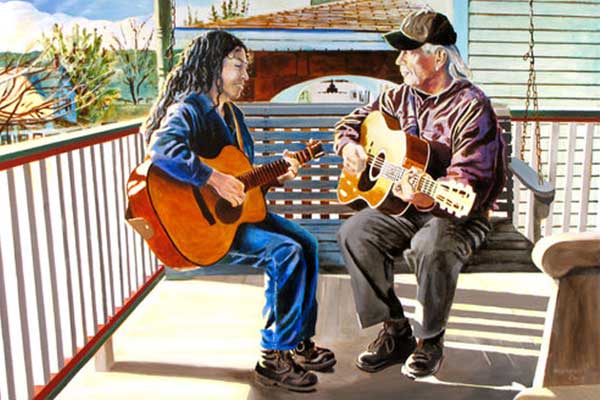 Michael & Carrie Kline will join hybrid PVFS Song & Story Swap on May 6
